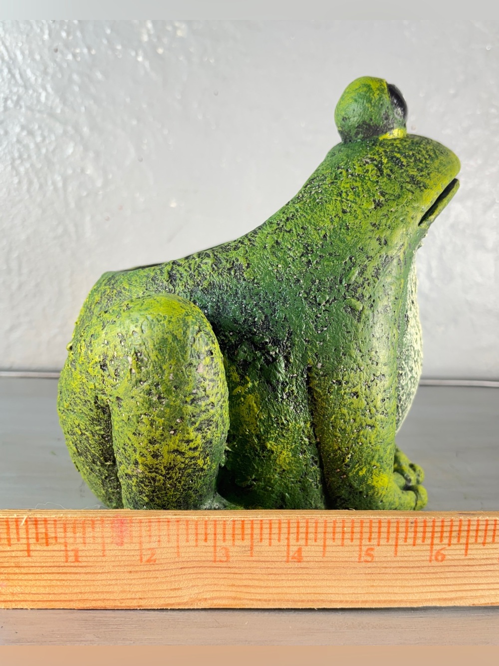 Big Booty RUDY Cement Frog Planter Medium Sized Heavy - Picture 14 of 14